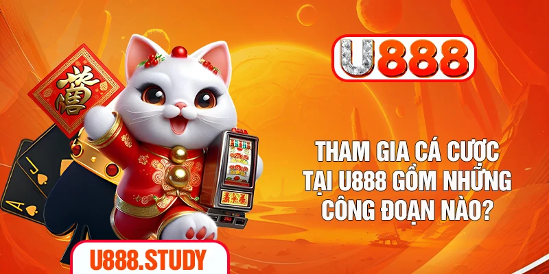 Tham gia cá cược tại U888 gồm những công đoạn nào?