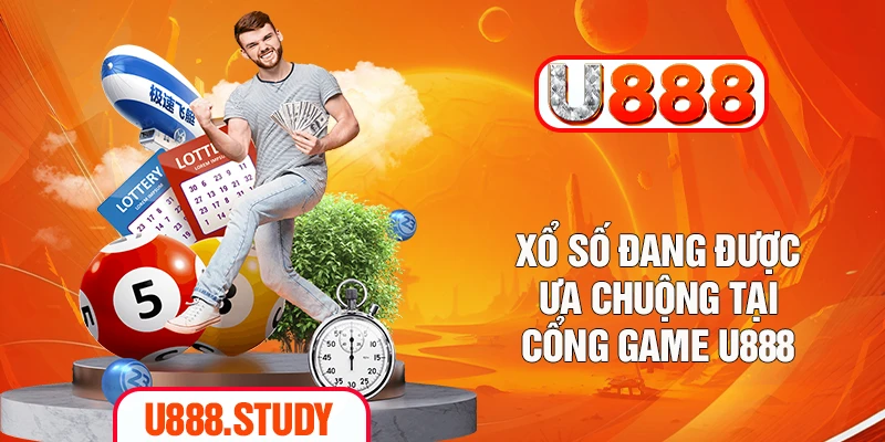 Xổ số đang được ưa chuộng tại cổng game U888