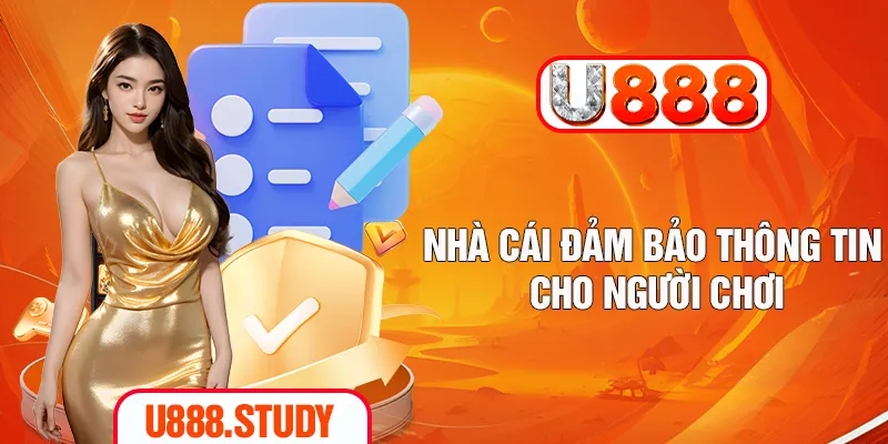 Nhà cái đảm bảo thông tin cho người chơi